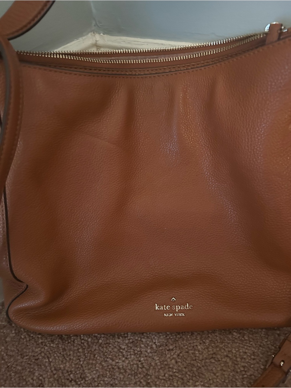 kate spade Brown Leather Shoulder Bag